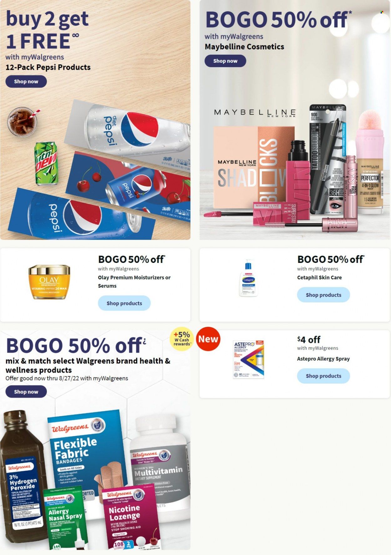 Walgreens Weekly Ad Flyer Specials August 7 to August 13, 2022
