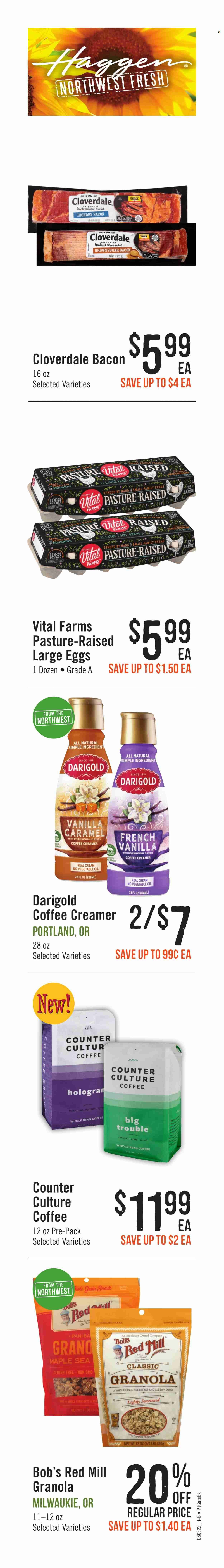 Haggen (WA) Weekly Ad Flyer Specials August 3 to August 16, 2022