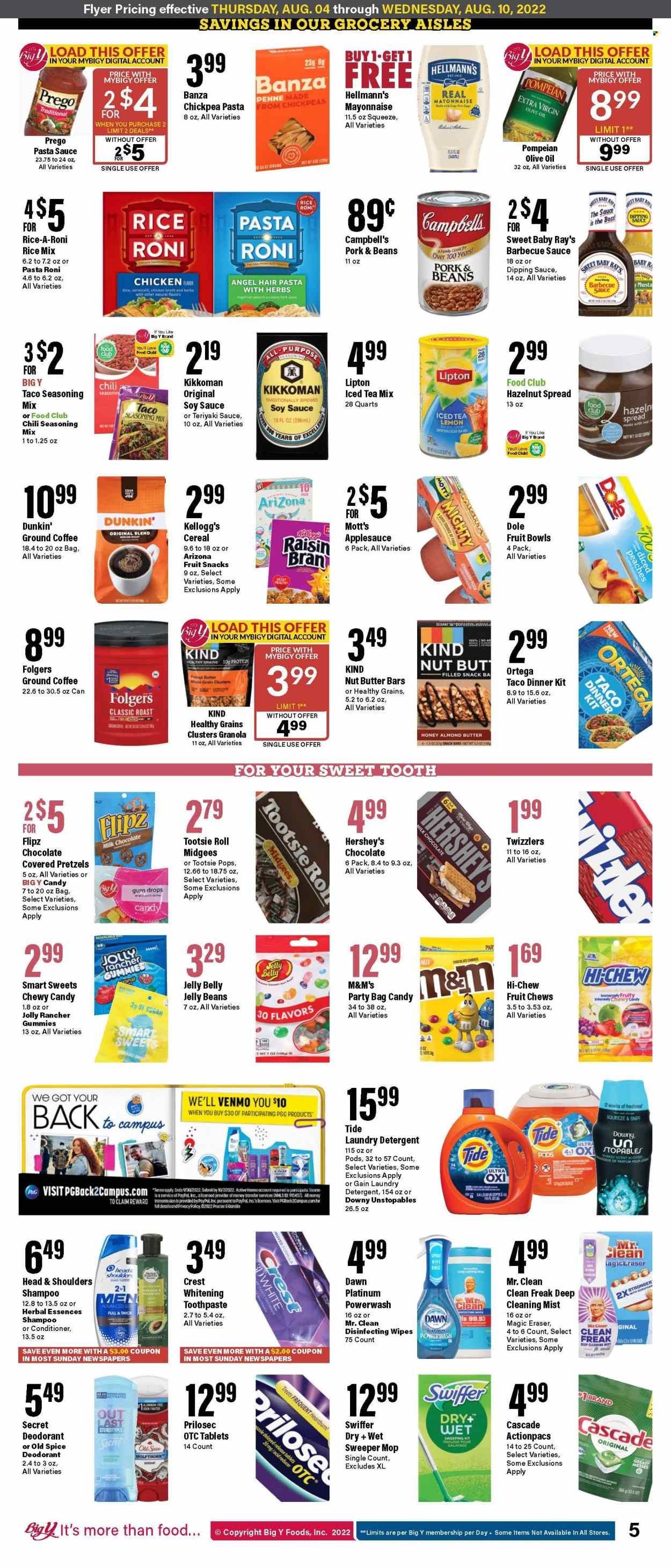 Big Y (CT) Weekly Ad Flyer Specials August 4 to August 10, 2022