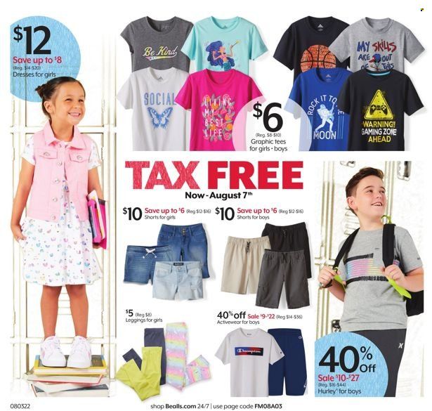 Bealls Florida (FL) Weekly Ad Flyer August 3 to August 10