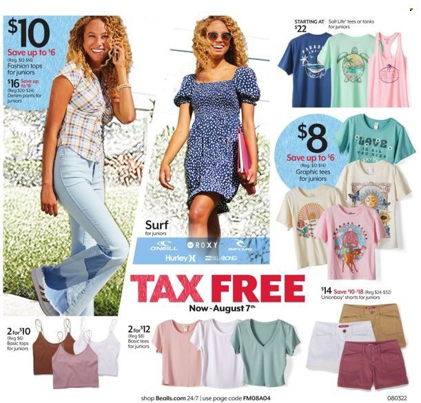 Bealls Florida (FL) Weekly Ad Flyer August 3 to August 10
