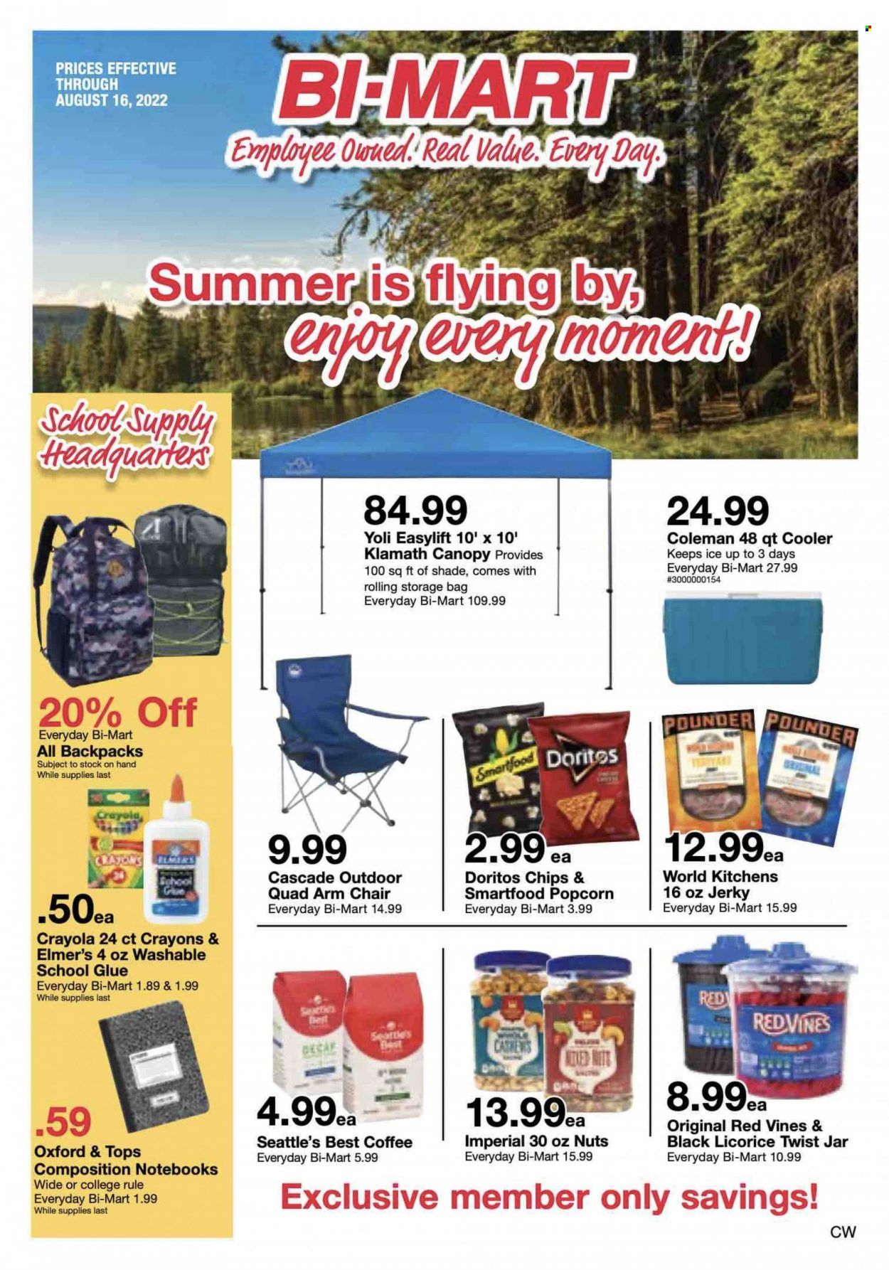 Bi-Mart (ID, OR, WA) Weekly Ad Flyer Specials August 2 to August 16, 2022