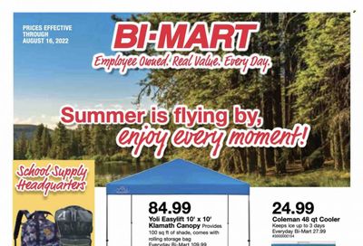Bi-Mart (ID, OR, WA) Weekly Ad Flyer Specials August 2 to August 16, 2022