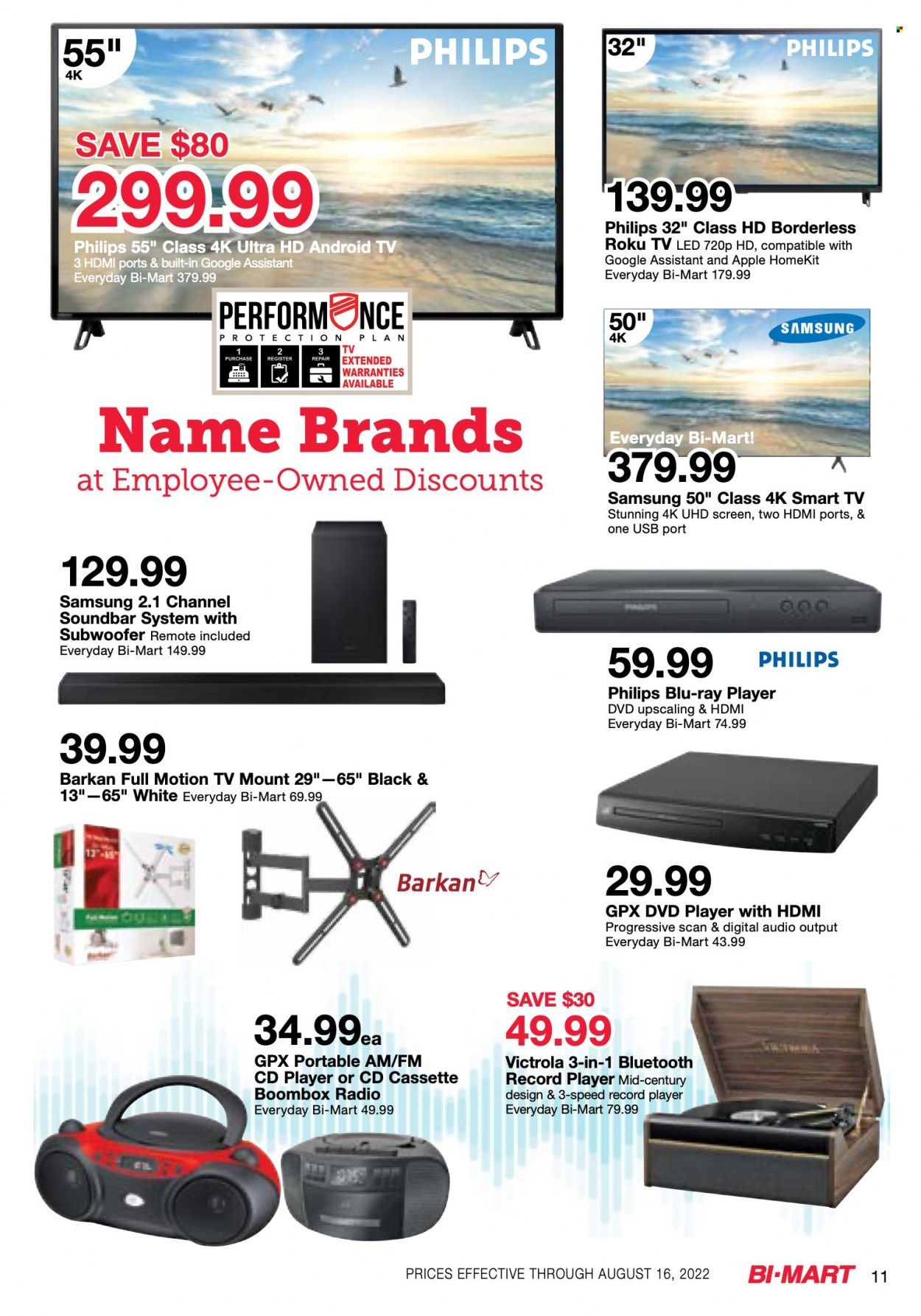 Bi-Mart (ID, OR, WA) Weekly Ad Flyer Specials August 2 to August 16, 2022