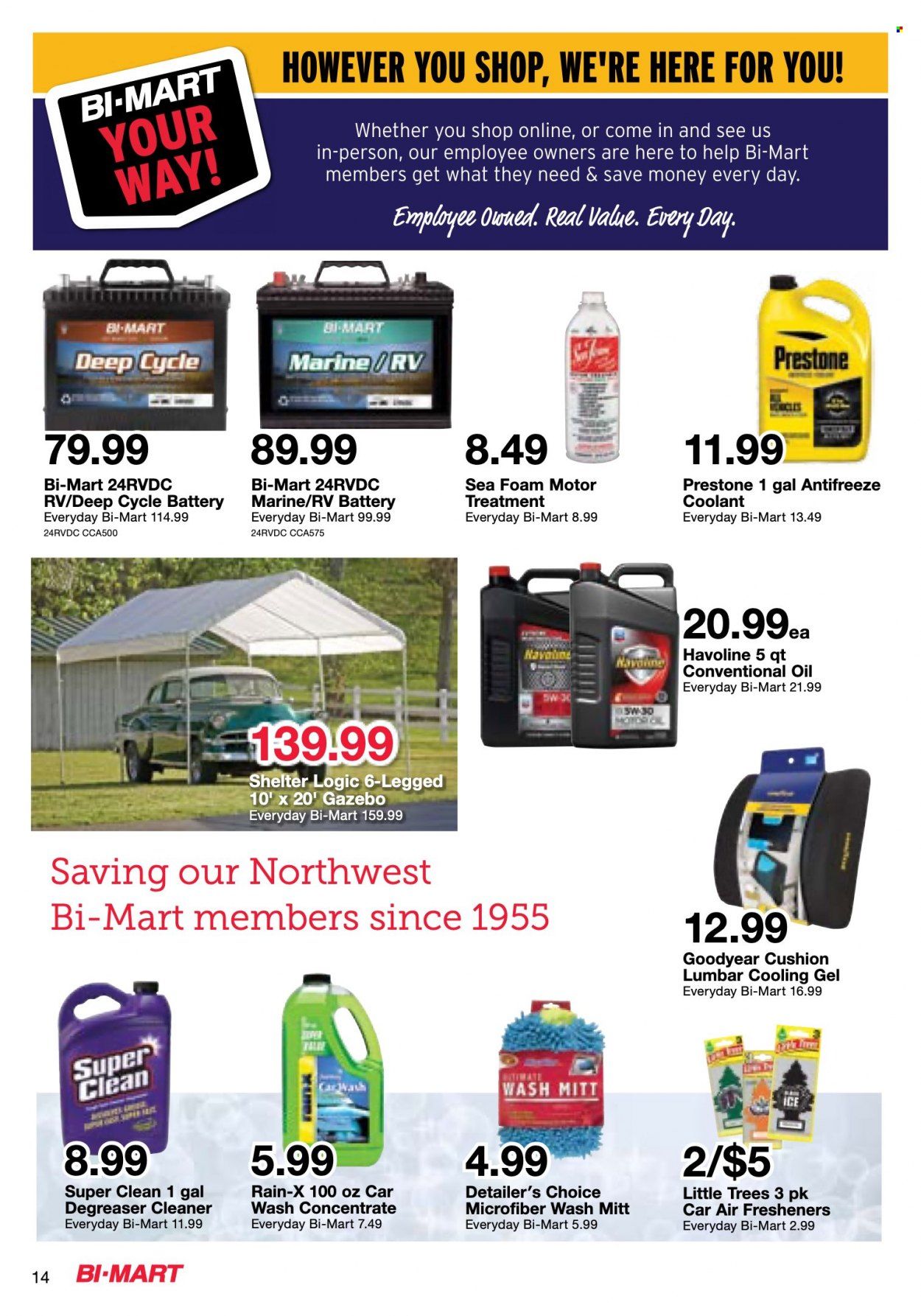 Bi-Mart (ID, OR, WA) Weekly Ad Flyer Specials August 2 to August 16, 2022