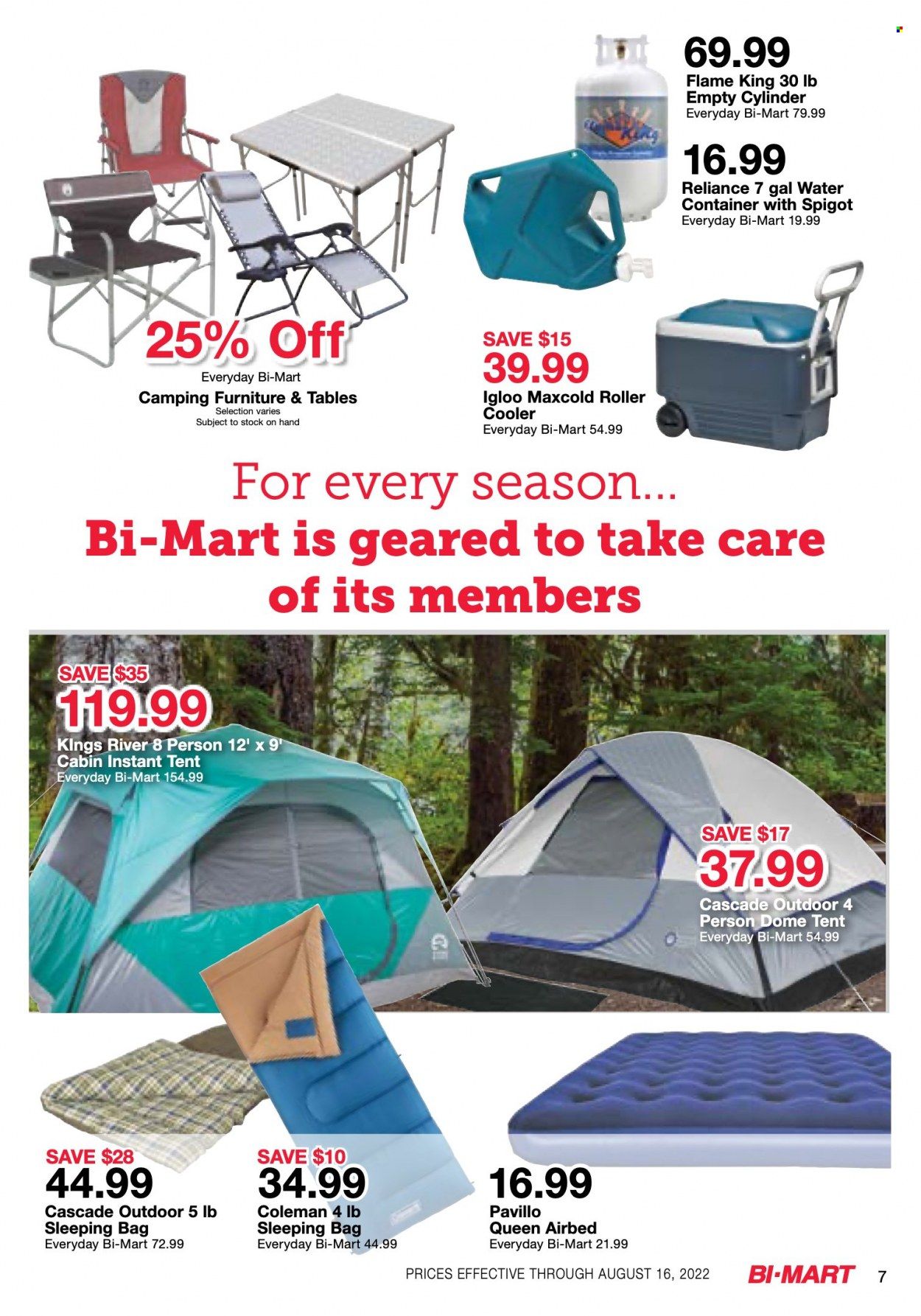 Bi-Mart (ID, OR, WA) Weekly Ad Flyer Specials August 2 to August 16, 2022