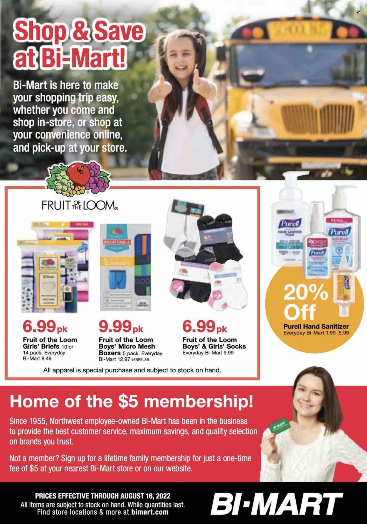 Bi-Mart (ID, OR, WA) Weekly Ad Flyer Specials August 3 to August 16, 2022