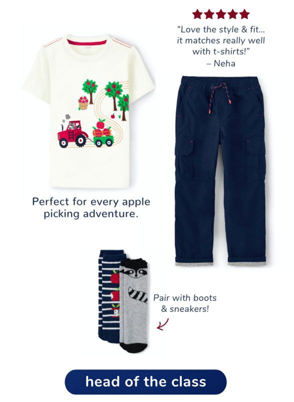 Did you hear? We have Uniforms, backpacks & head-to-toe looks for back to school at Gymboree
