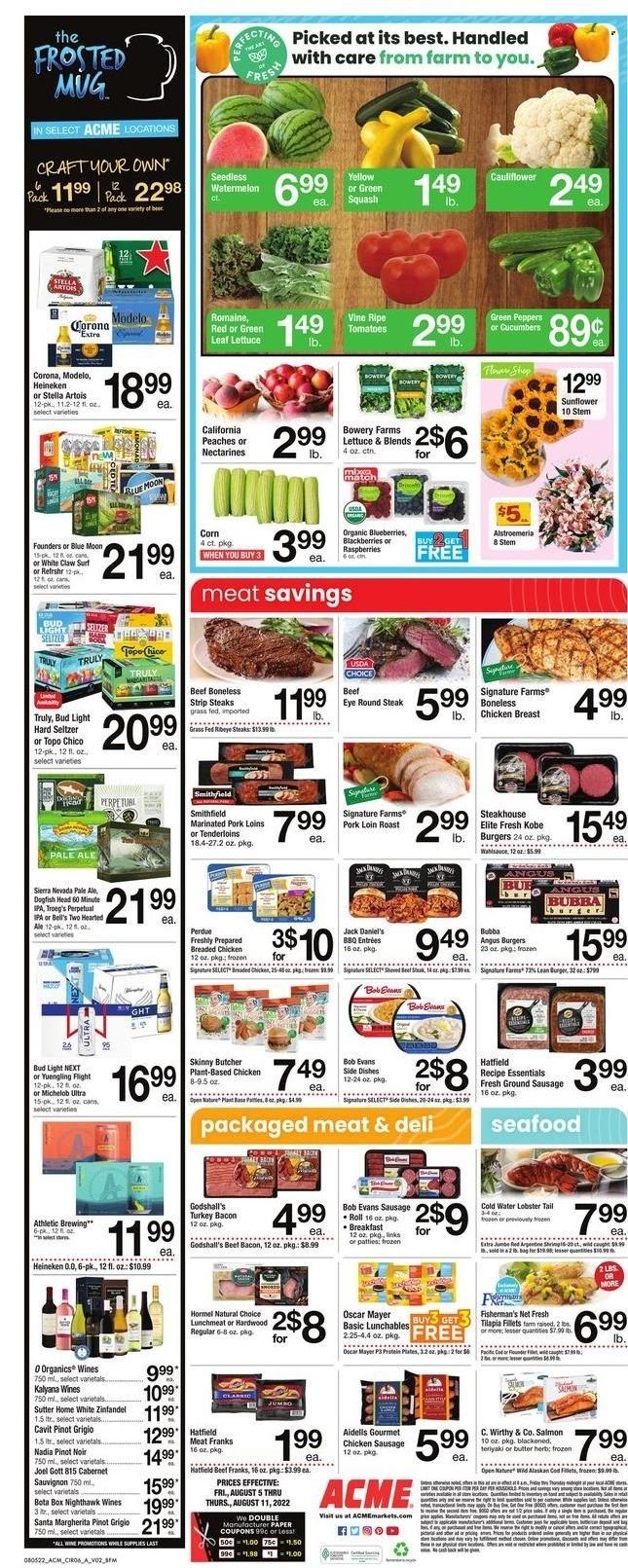 ACME (DE, NJ, NY, PA) Weekly Ad Flyer Specials August 5 to August 11, 2022