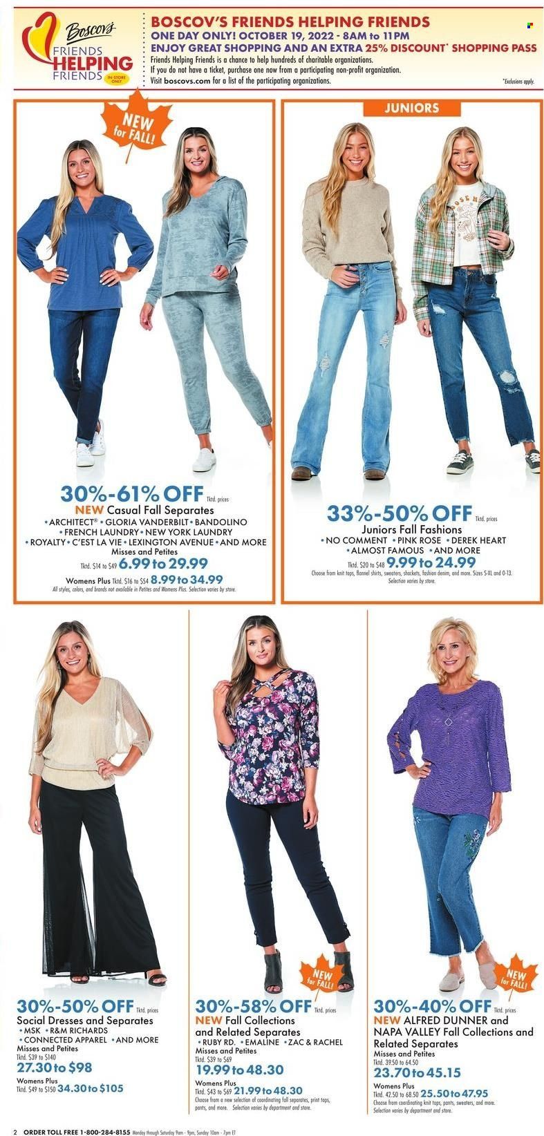 Boscov's (CT, DE, MD, NJ, NY, PA) Weekly Ad Flyer Specials August 4 to August 10, 2022