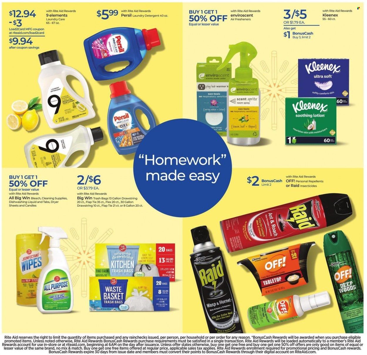 RITE AID Weekly Ad Flyer Specials August 7 to August 13, 2022