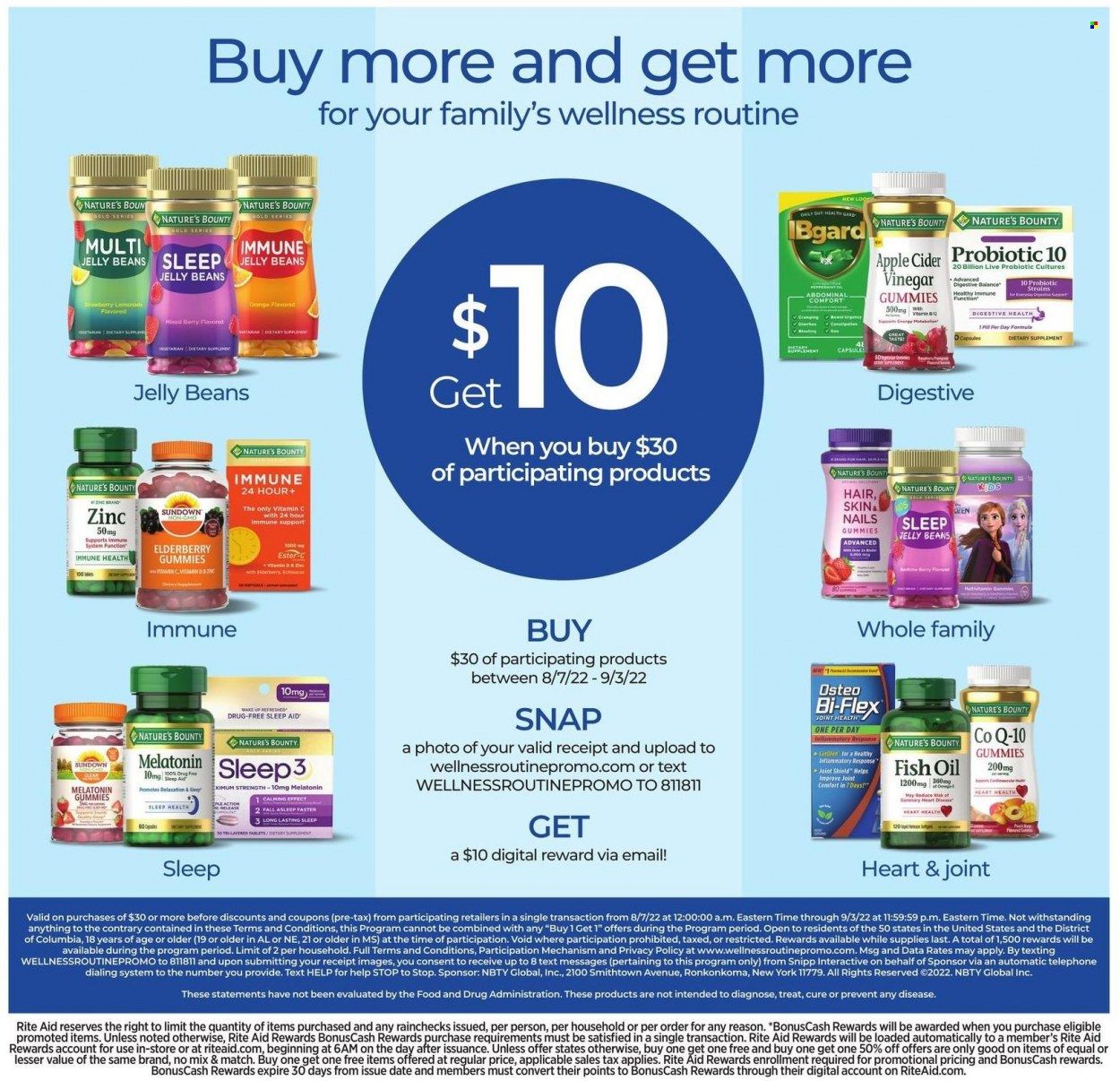 RITE AID Weekly Ad Flyer Specials August 7 to August 13, 2022