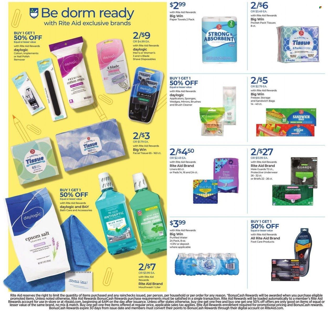 RITE AID Weekly Ad Flyer Specials August 7 to August 13, 2022