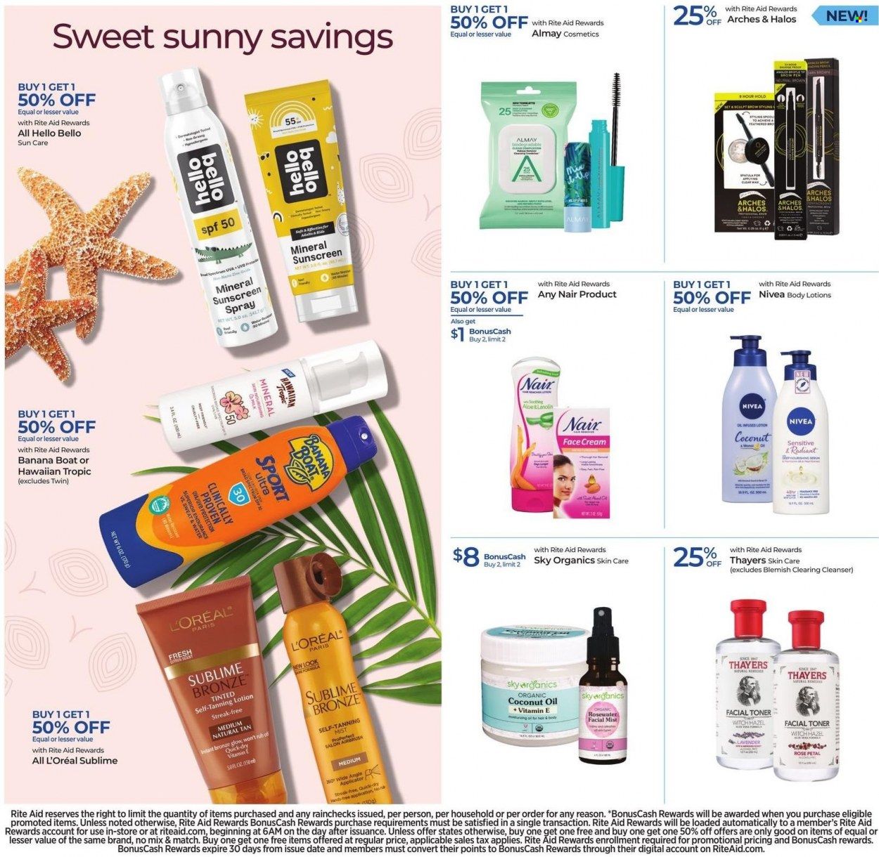 RITE AID Weekly Ad Flyer Specials August 7 to August 13, 2022