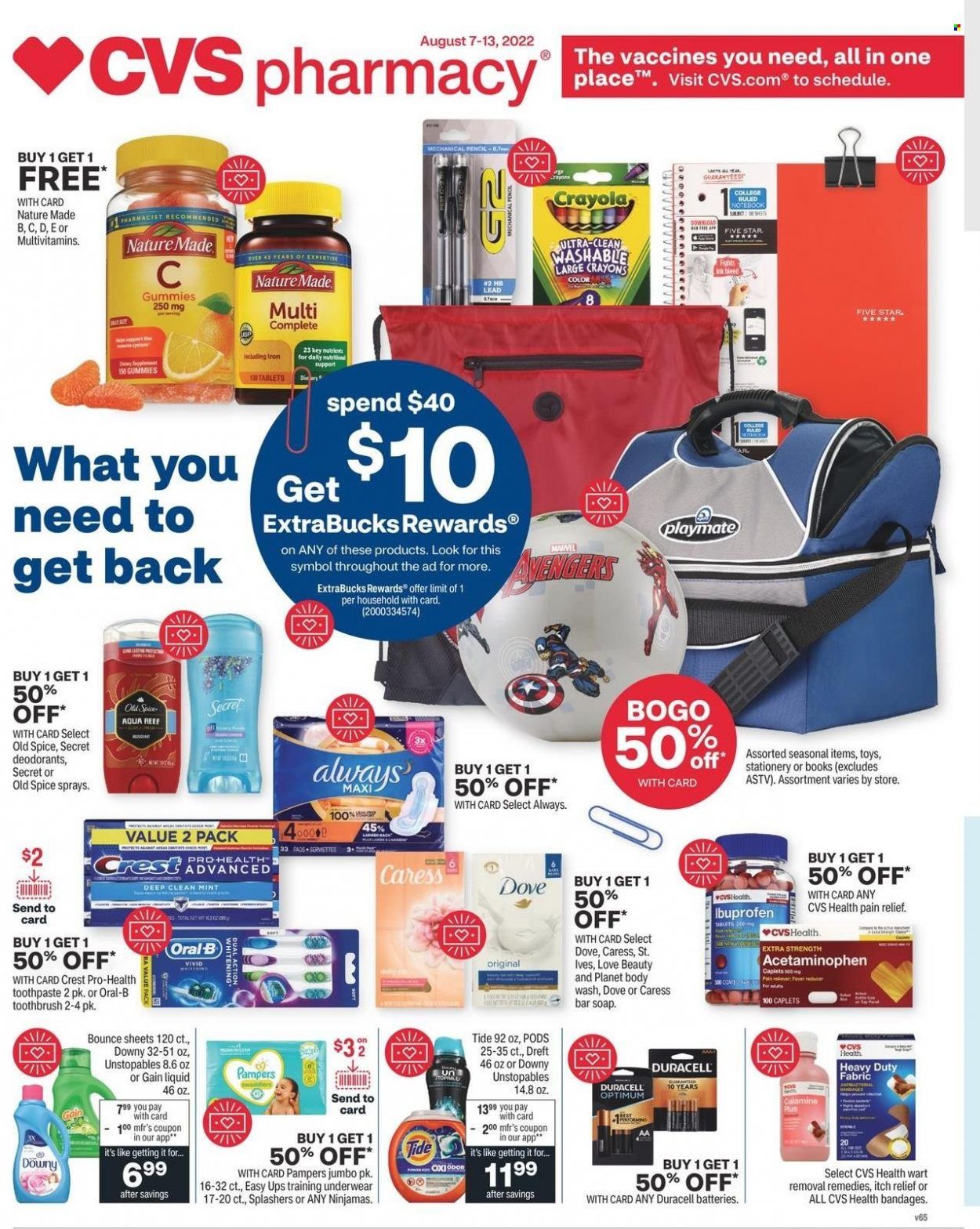 CVS Pharmacy Weekly Ad Flyer Specials August 7 to August 13, 2022