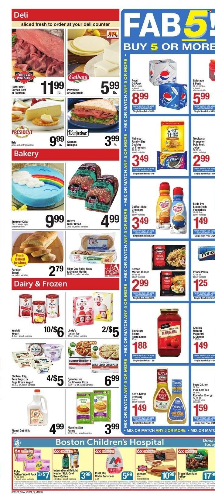 Shaw’s (MA, ME, NH, RI, VT) Weekly Ad Flyer August 4 to August 11