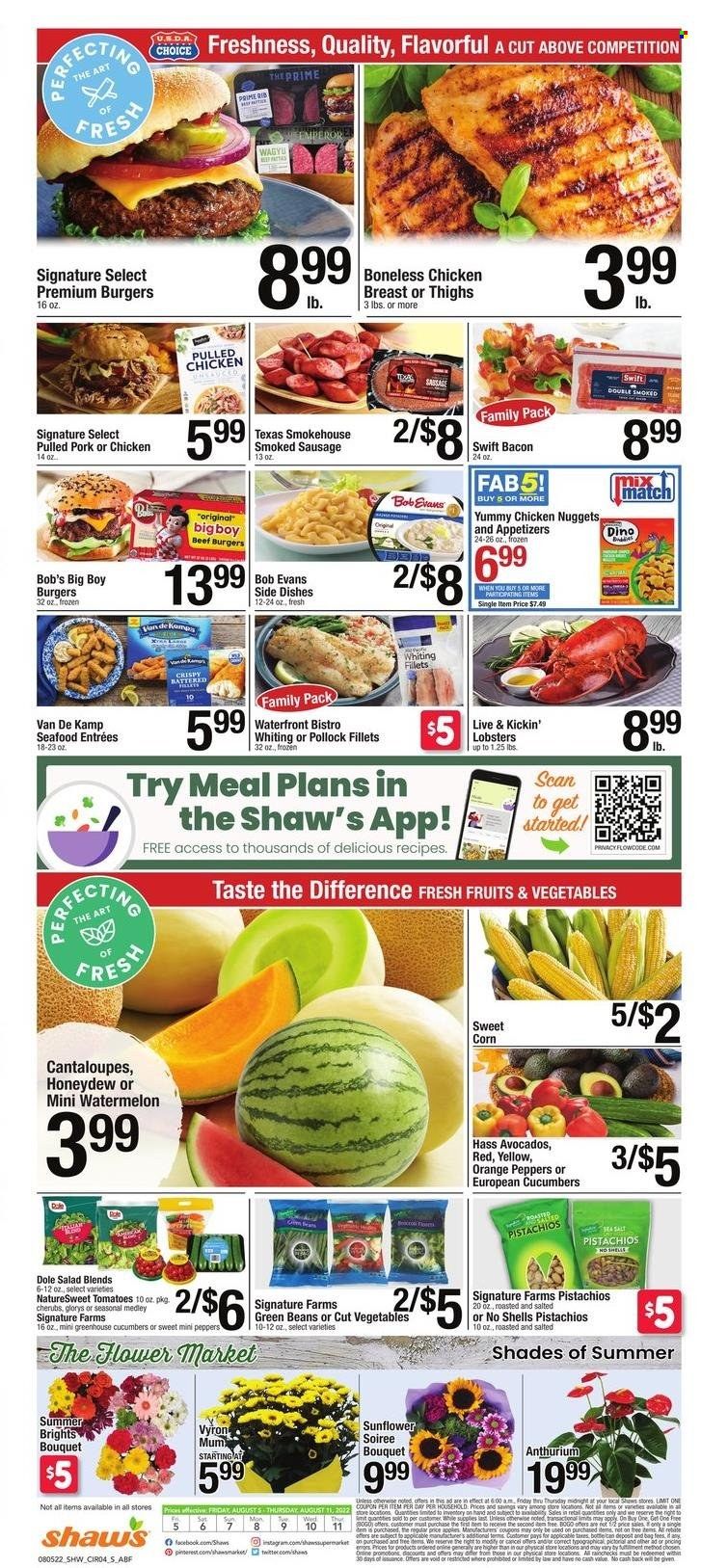 Shaw’s (MA, ME, NH, RI, VT) Weekly Ad Flyer August 4 to August 11