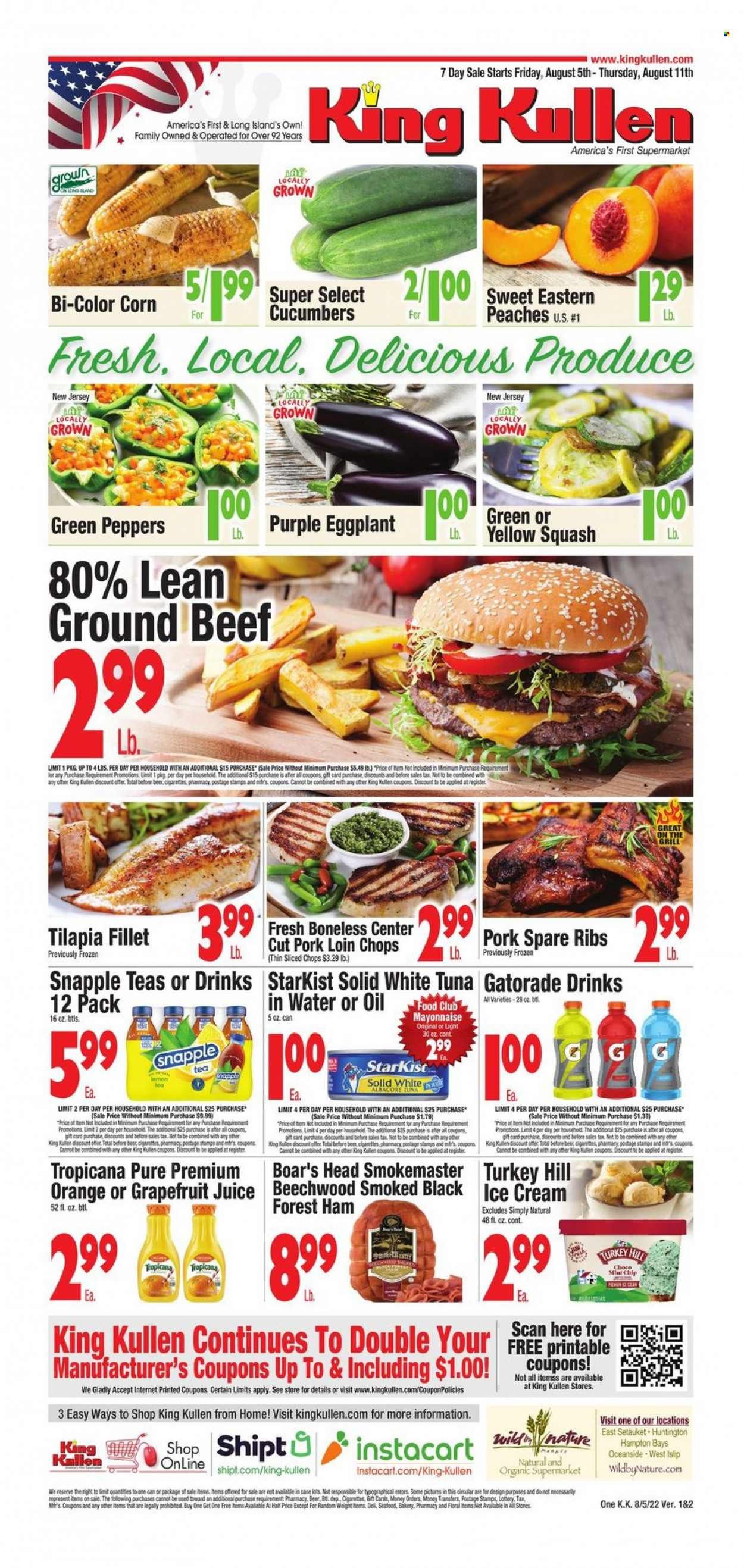 King Kullen (NY) Weekly Ad Flyer Specials August 5 to August 11, 2022