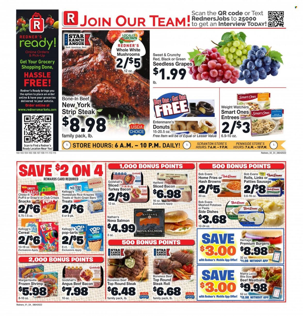 Redner's Markets (DE, MD, PA) Weekly Ad Flyer August 4 to August 11