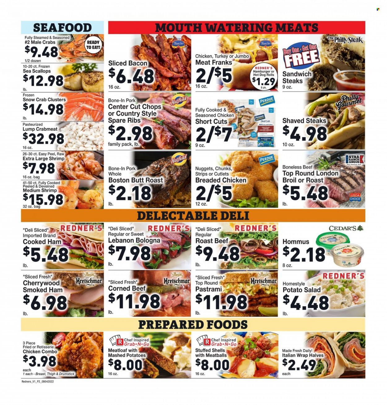 Redner's Markets (DE, MD, PA) Weekly Ad Flyer August 4 to August 11