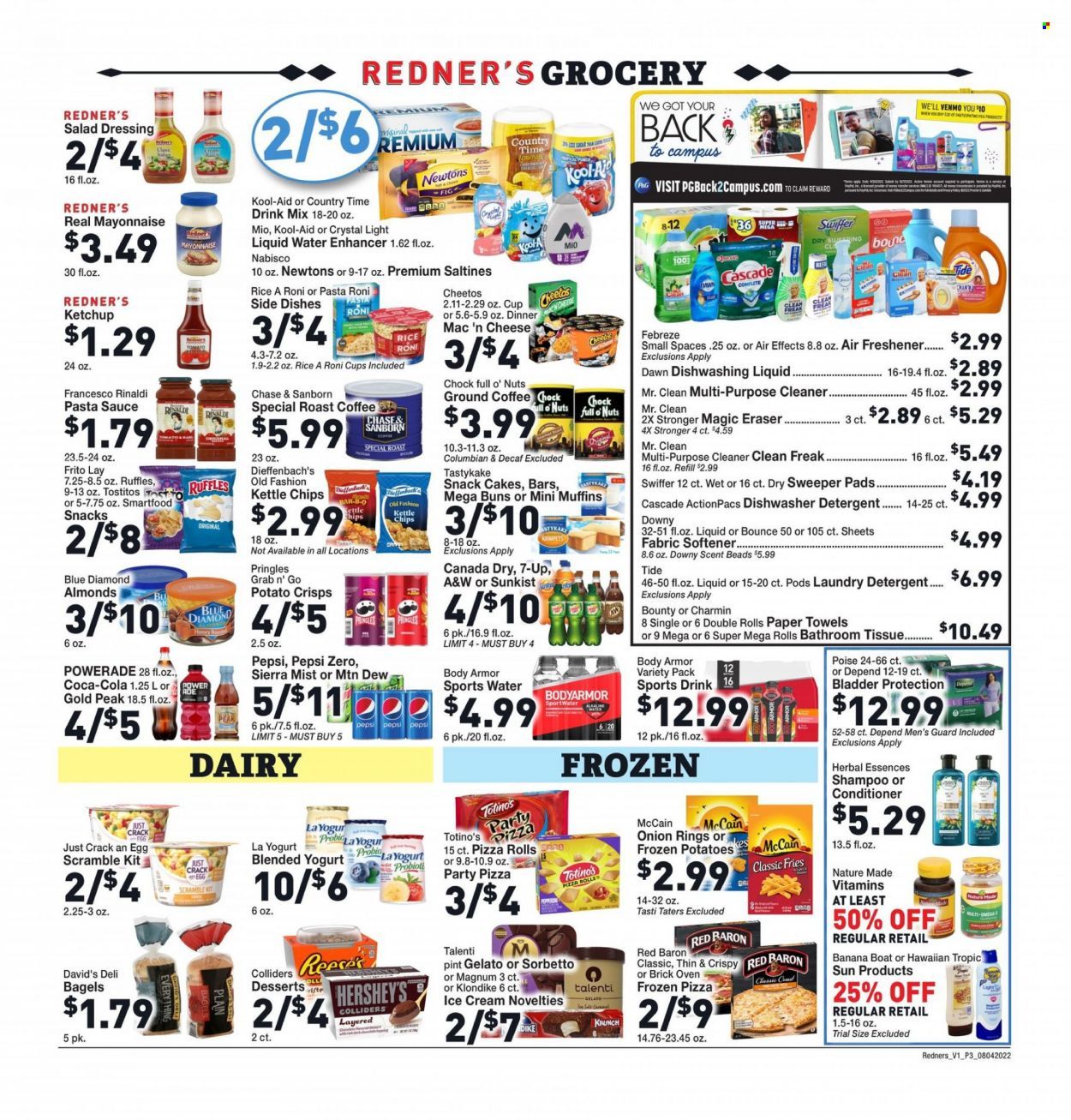 Redner's Markets (DE, MD, PA) Weekly Ad Flyer August 4 to August 11