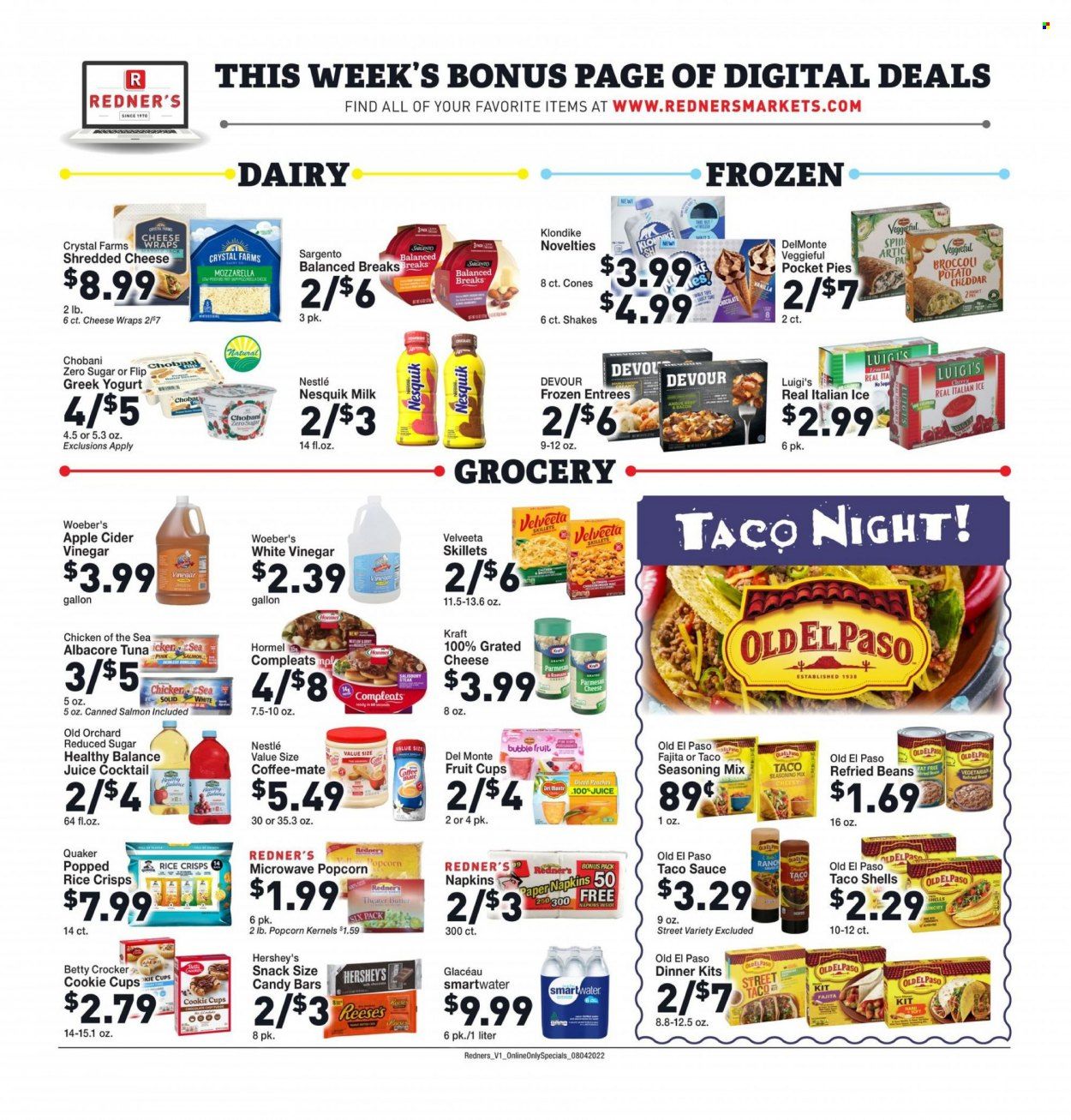 Redner's Markets (DE, MD, PA) Weekly Ad Flyer August 4 to August 11