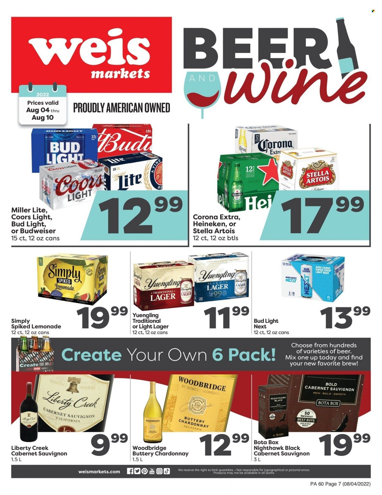 Weis (MD, NY, PA) Weekly Ad Flyer Specials August 4 to August 10, 2022