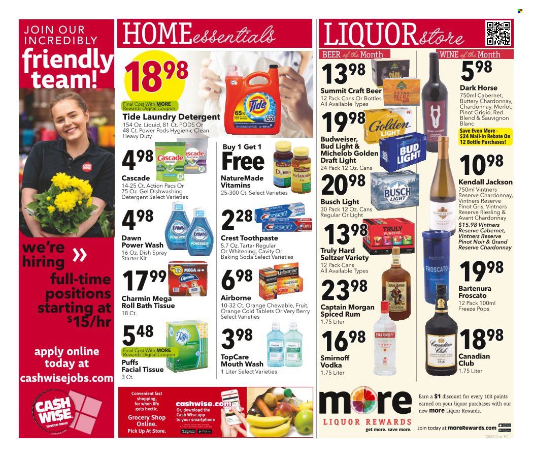 Cash Wise (ND) Weekly Ad Flyer Specials August 3 to August 9, 2022