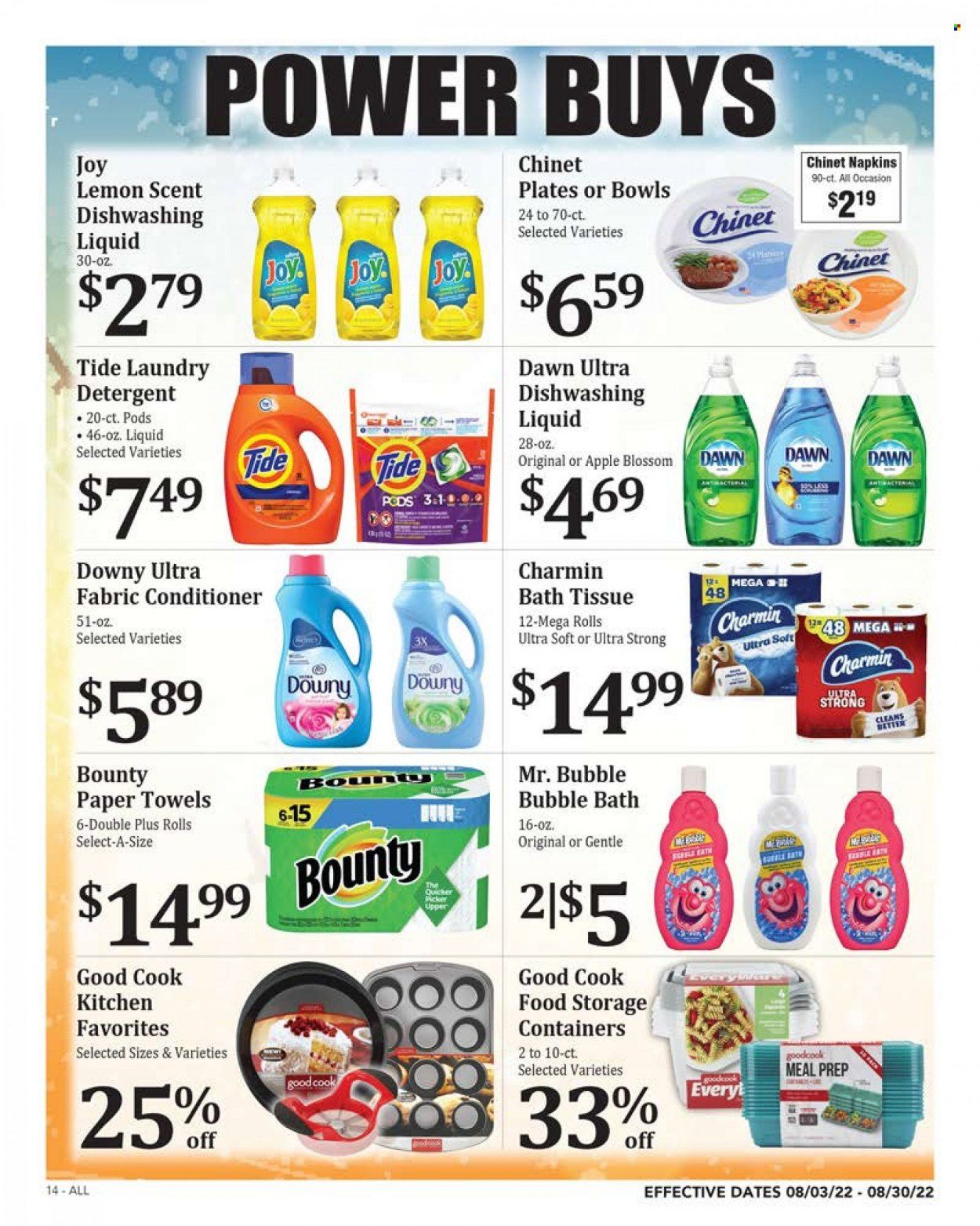 Rosauers (ID, MT, OR, WA) Weekly Ad Flyer Specials August 3 to August 30, 2022