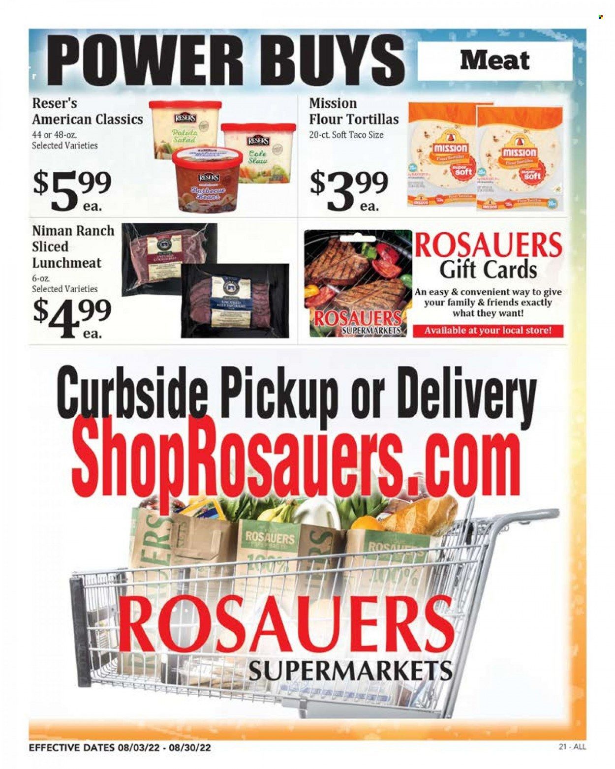 Rosauers (ID, MT, OR, WA) Weekly Ad Flyer Specials August 3 to August 30, 2022