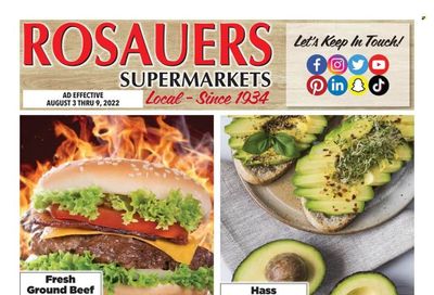 Rosauers (ID, MT, OR, WA) Weekly Ad Flyer August 4 to August 11