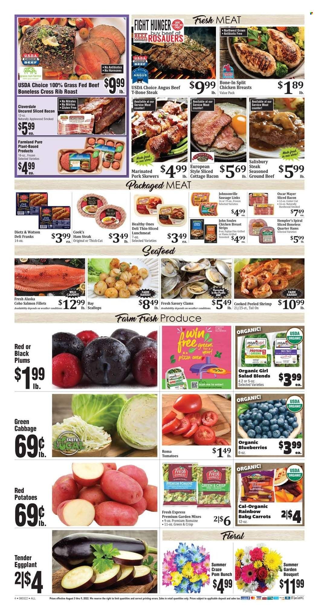 Rosauers (ID, MT, OR, WA) Weekly Ad Flyer August 4 to August 11