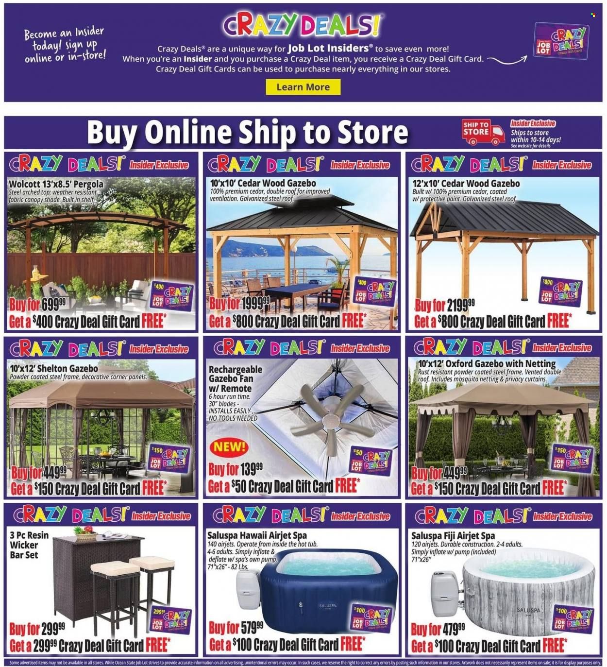Ocean State Job Lot (CT, MA, ME, NH, NJ, NY, RI, VT) Weekly Ad Flyer Specials August 4 to August 10, 2022
