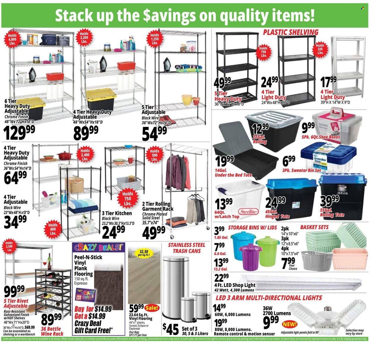 Ocean State Job Lot (CT, MA, ME, NH, NJ, NY, RI, VT) Weekly Ad Flyer Specials August 4 to August 10, 2022