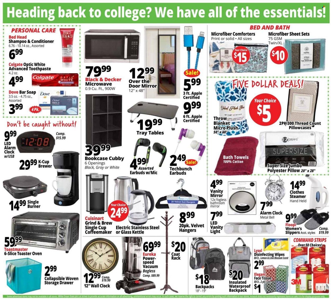 Ocean State Job Lot (CT, MA, ME, NH, NJ, NY, RI, VT) Weekly Ad Flyer Specials August 4 to August 10, 2022