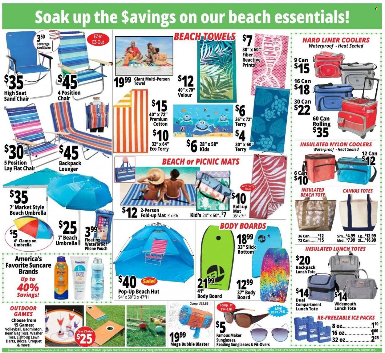 Ocean State Job Lot (CT, MA, ME, NH, NJ, NY, RI, VT) Weekly Ad Flyer Specials August 4 to August 10, 2022