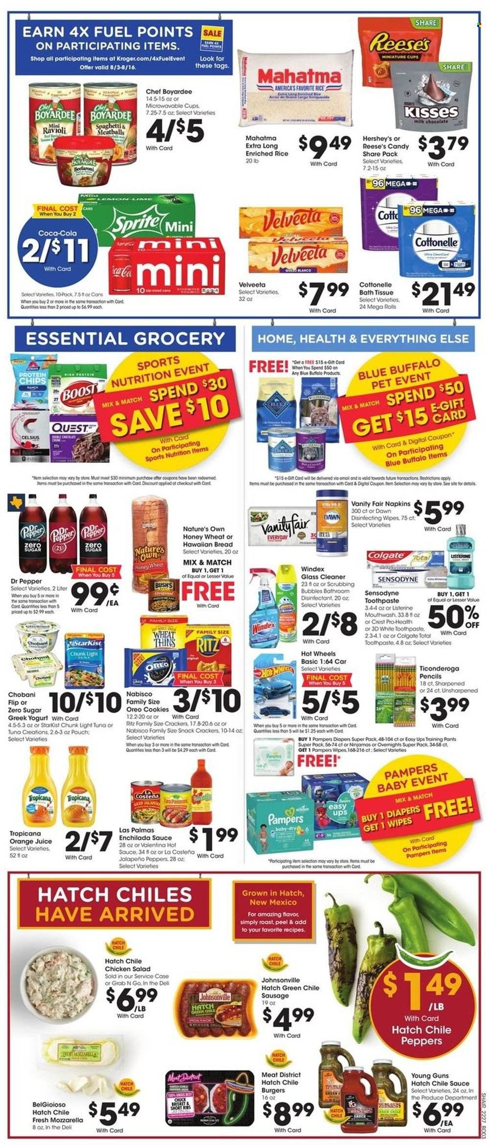 Kroger (GA, IL, LA, MI, OK, SC, TN, TX, VA) Weekly Ad Flyer Specials August 3 to August 9, 2022