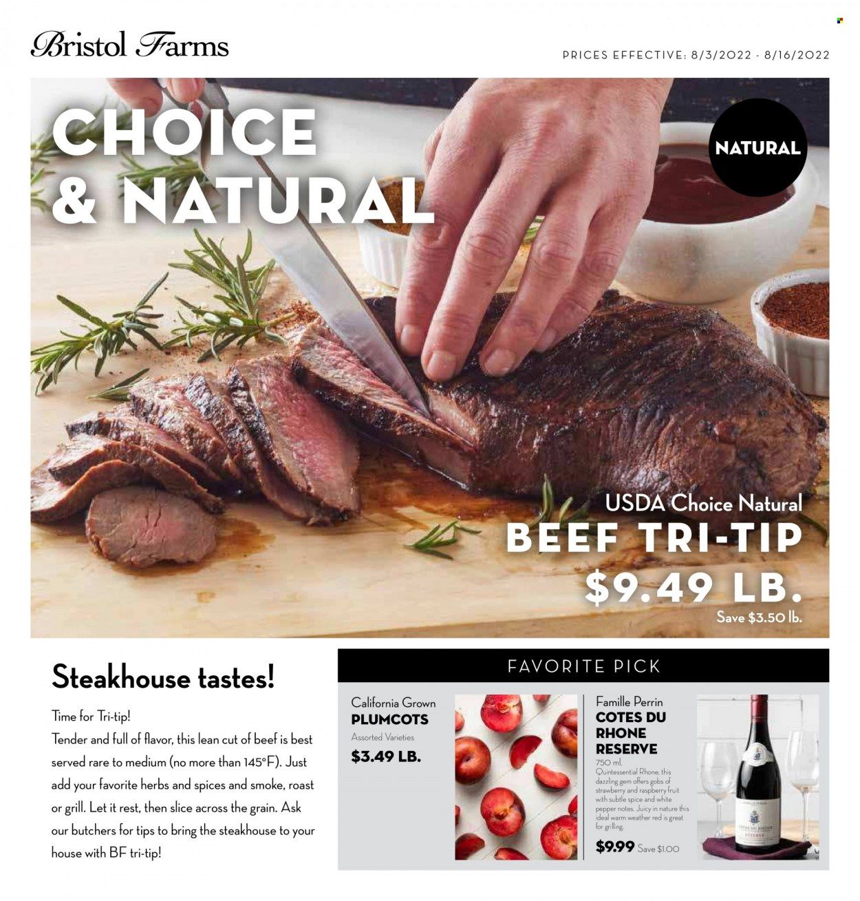 Bristol Farms (CA) Weekly Ad Flyer Specials August 3 to August 16, 2022