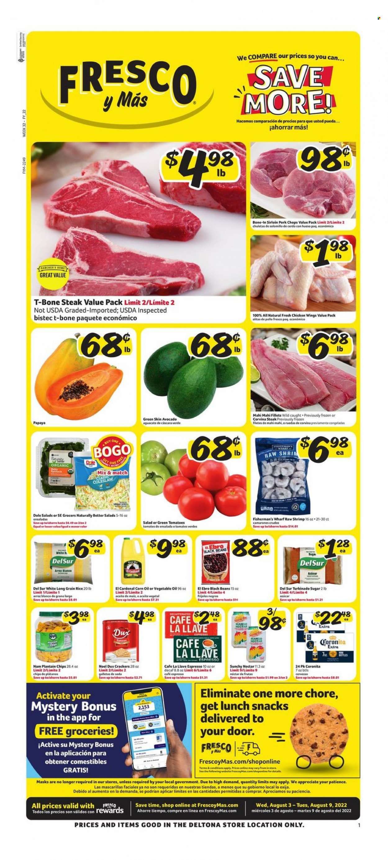 Fresco y Más (FL) Weekly Ad Flyer Specials August 3 to August 9, 2022