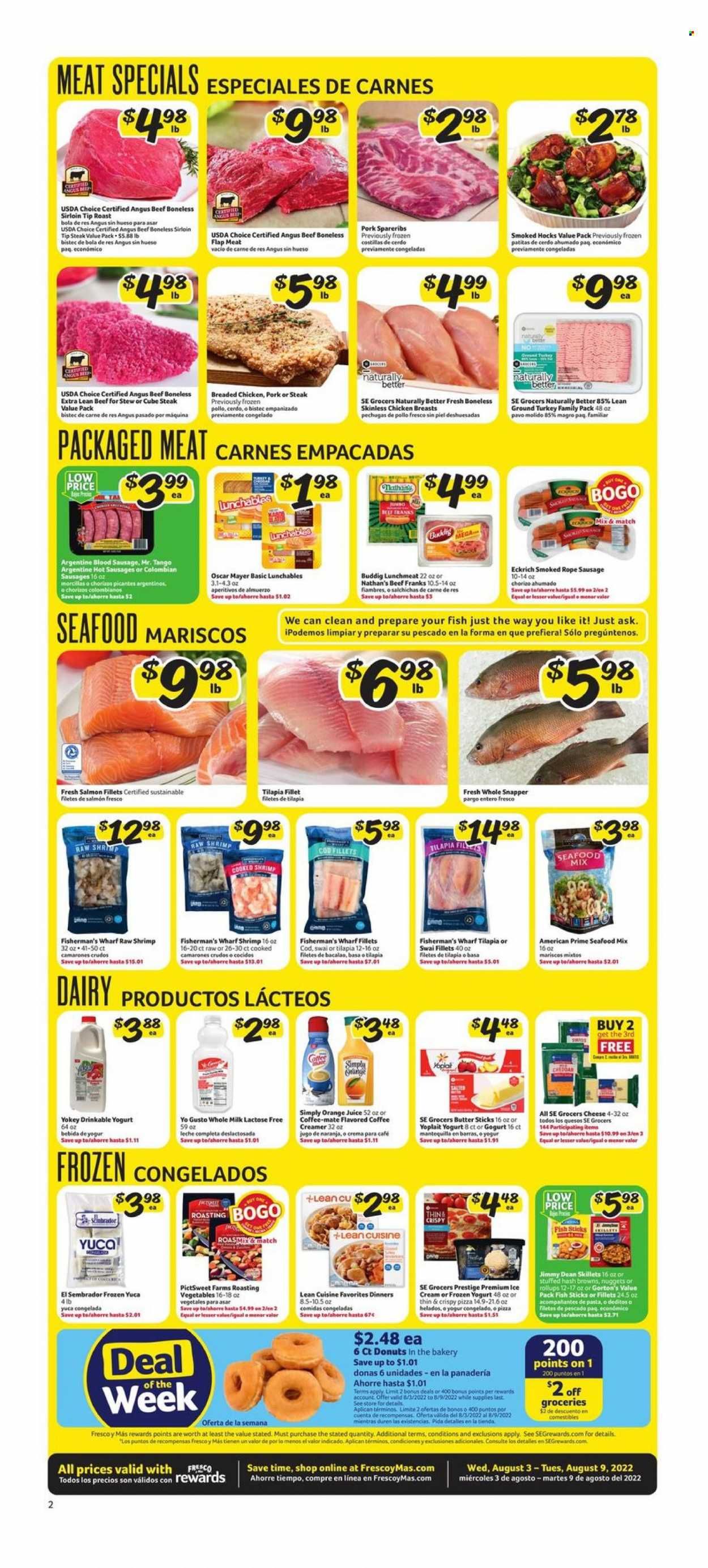 Fresco y Más (FL) Weekly Ad Flyer Specials August 3 to August 9, 2022