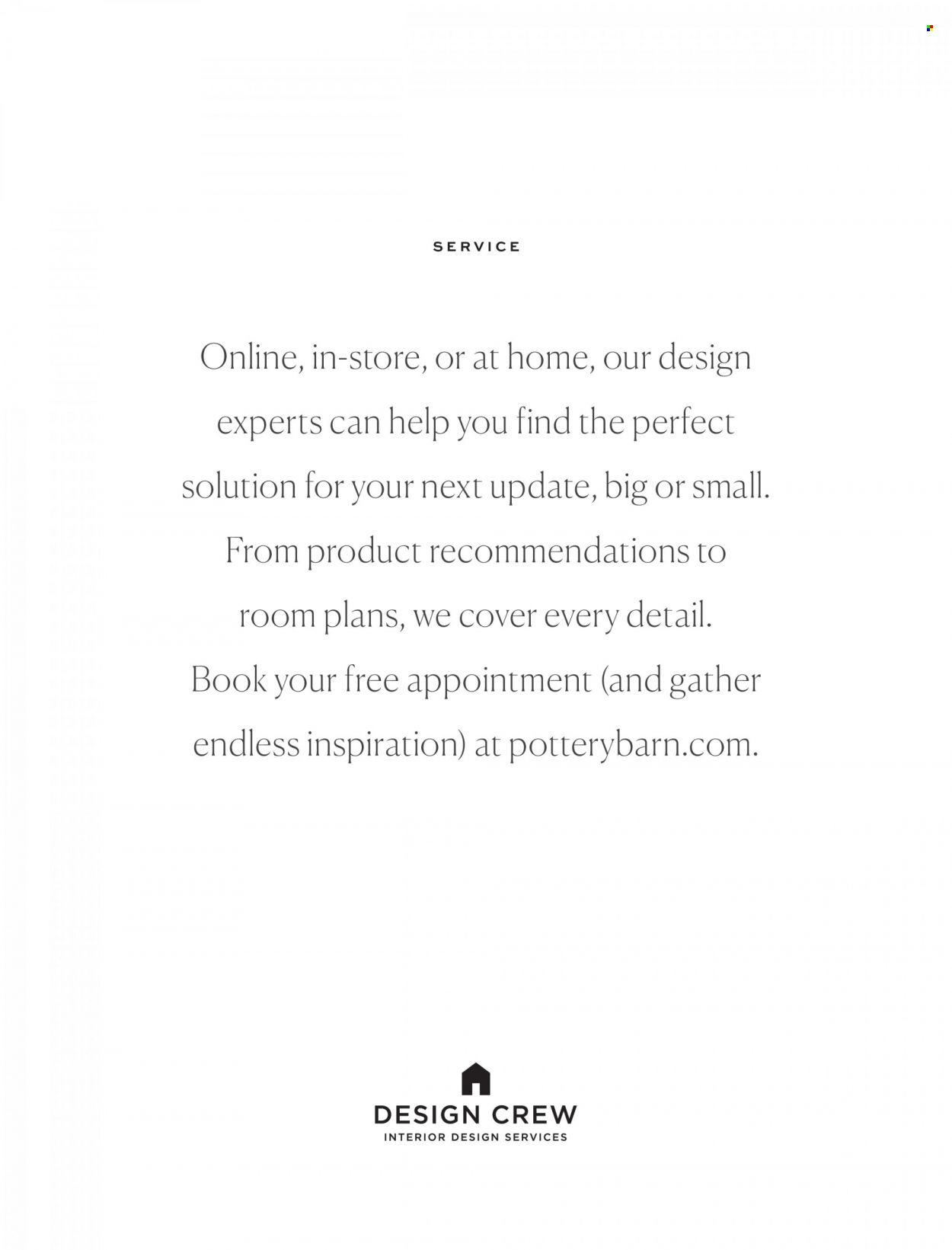 Pottery Barn Promotions & Flyer Specials October 2022