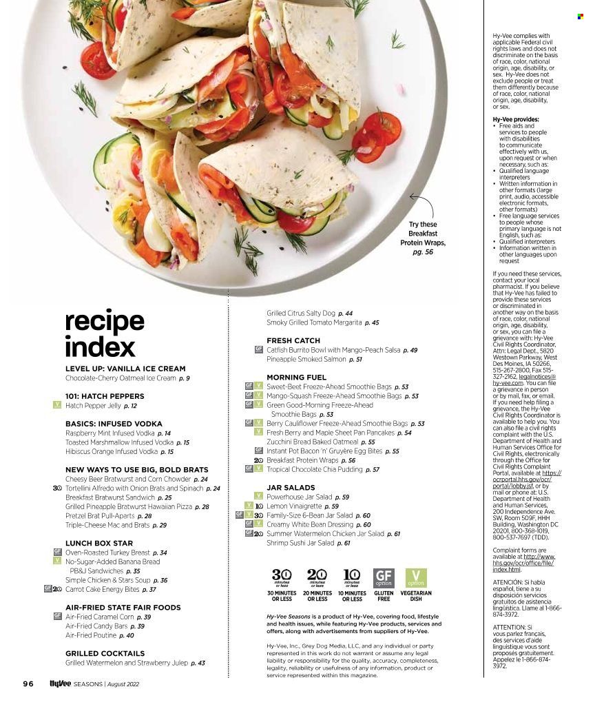 Hy-Vee (IA, IL, MN, MO, SD) Weekly Ad Flyer August 5 to August 12