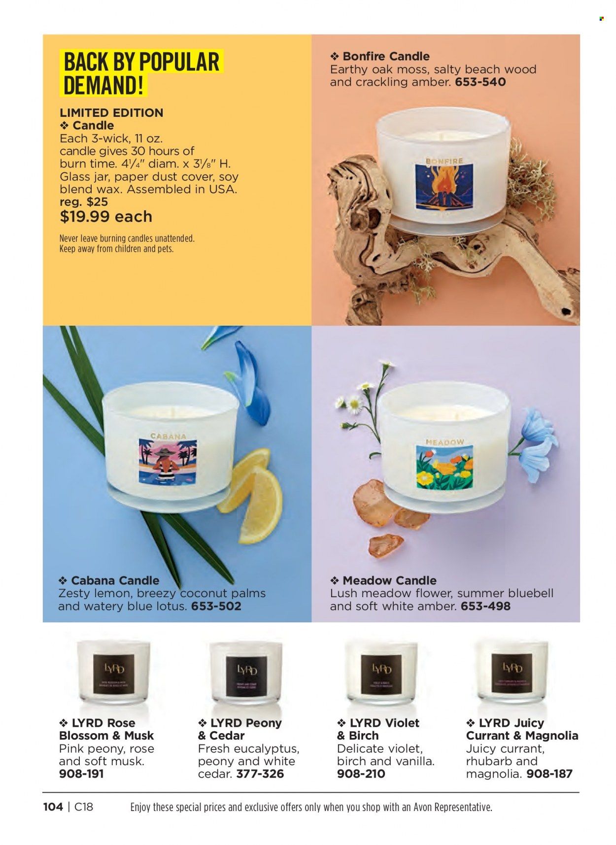 Avon Weekly Ad Flyer August 5 to August 12