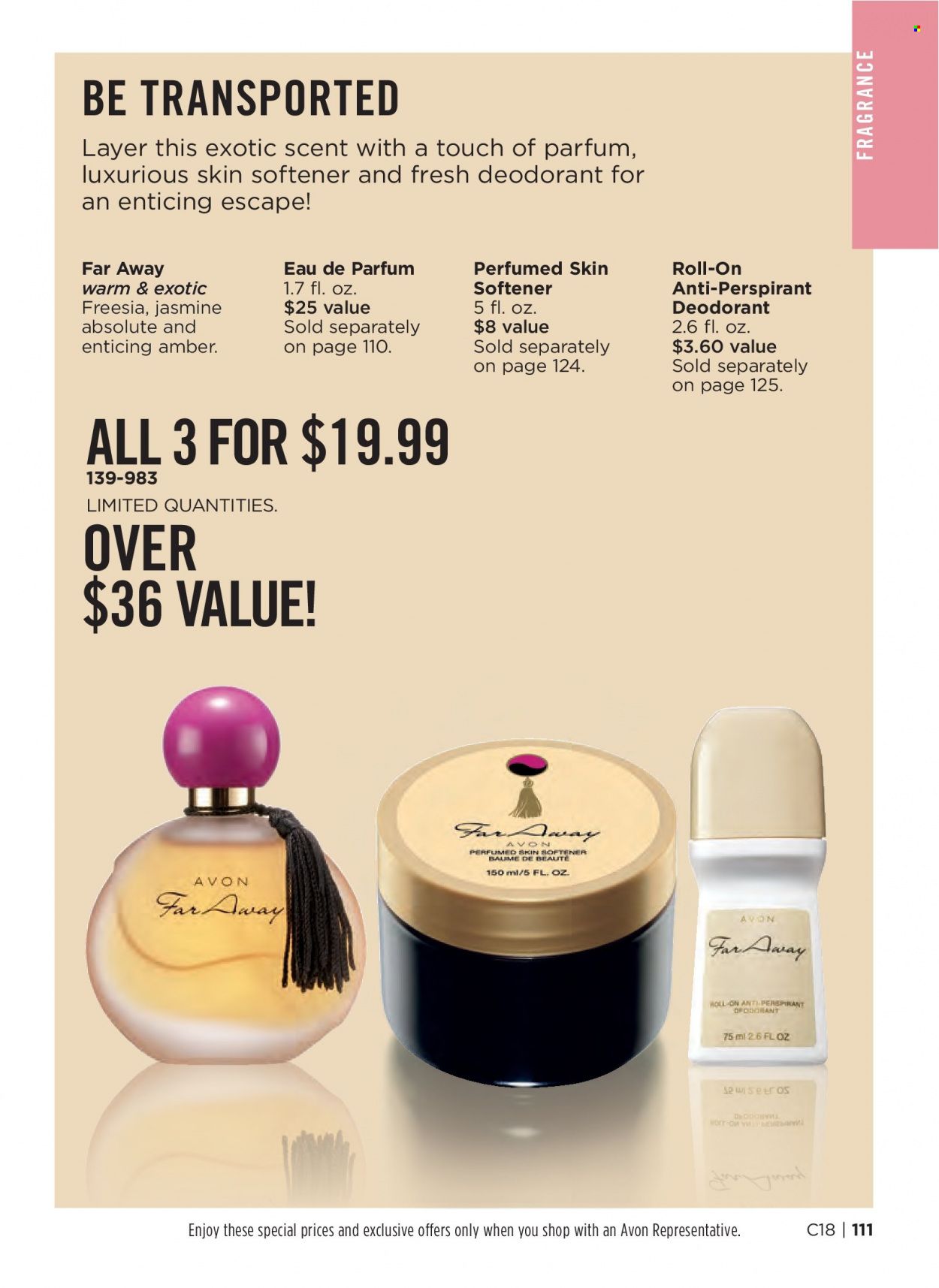 Avon Weekly Ad Flyer August 5 to August 12