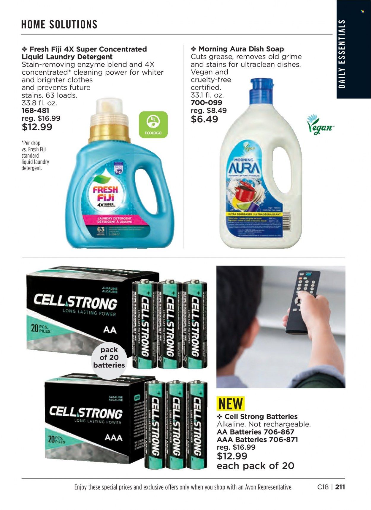 Avon Weekly Ad Flyer August 5 to August 12