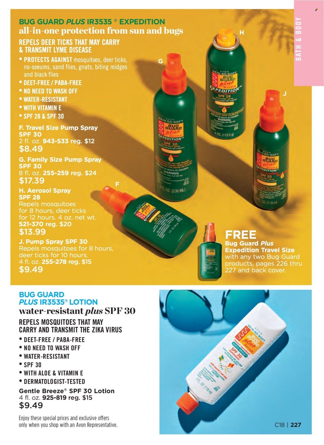 Avon Weekly Ad Flyer August 5 to August 12