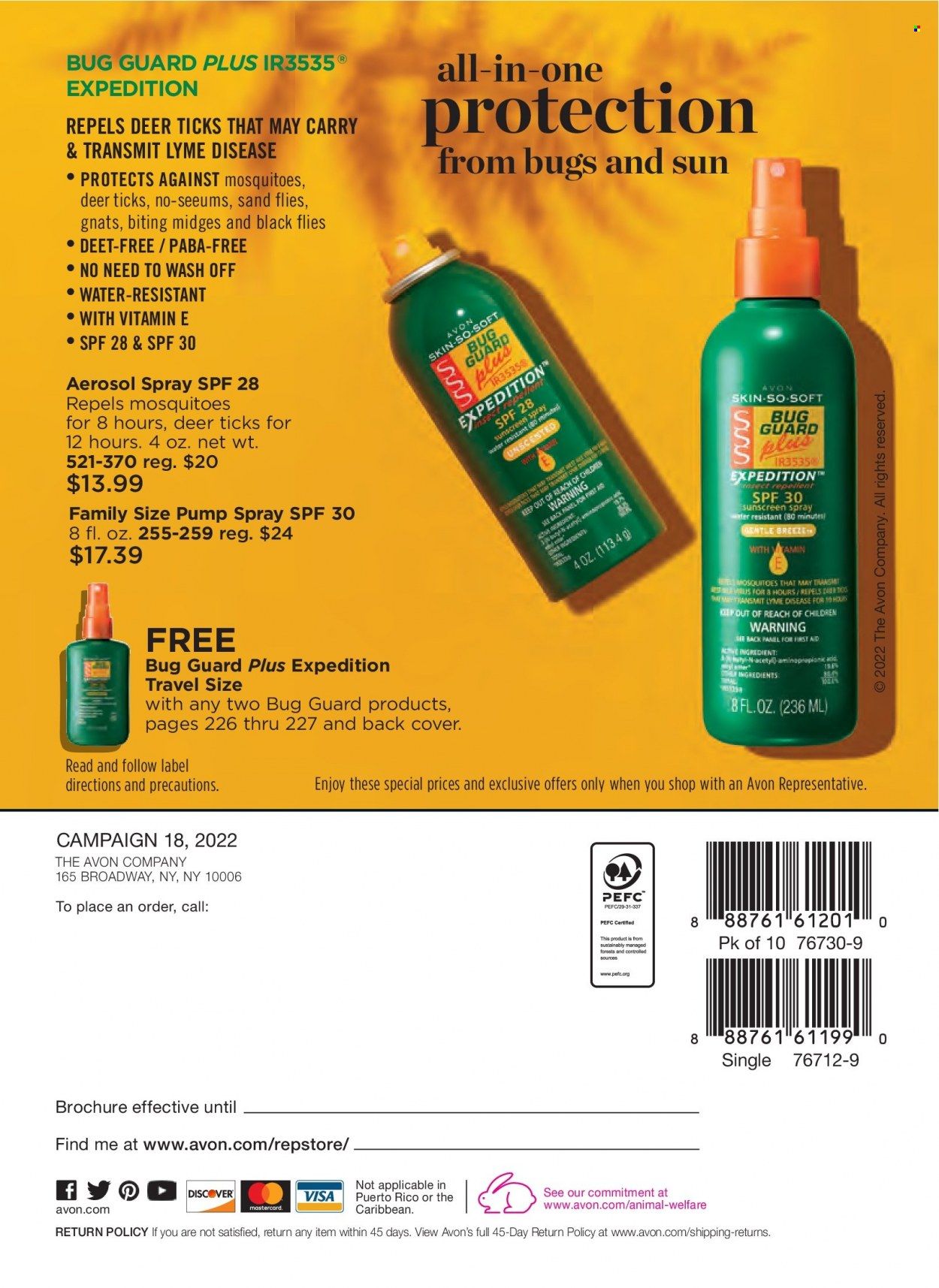 Avon Weekly Ad Flyer August 5 to August 12