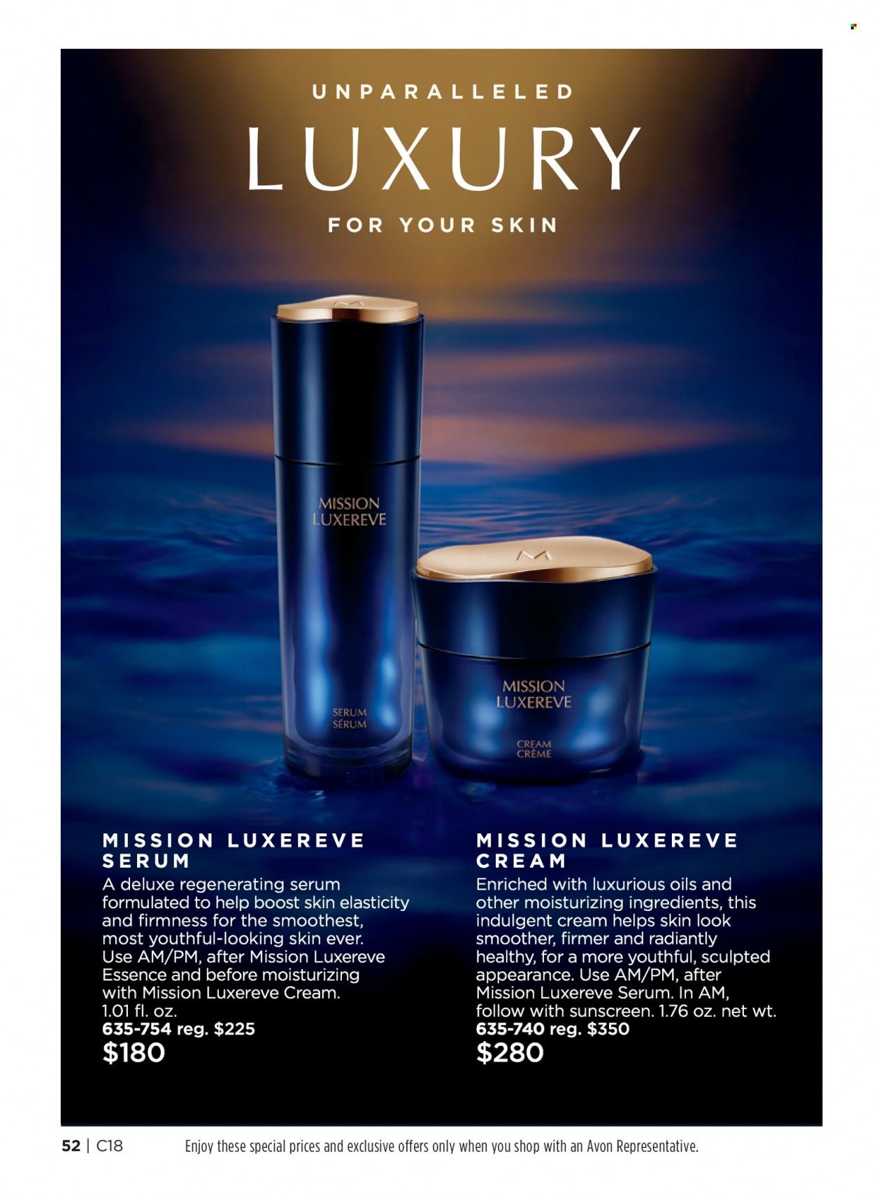 Avon Weekly Ad Flyer August 5 to August 12