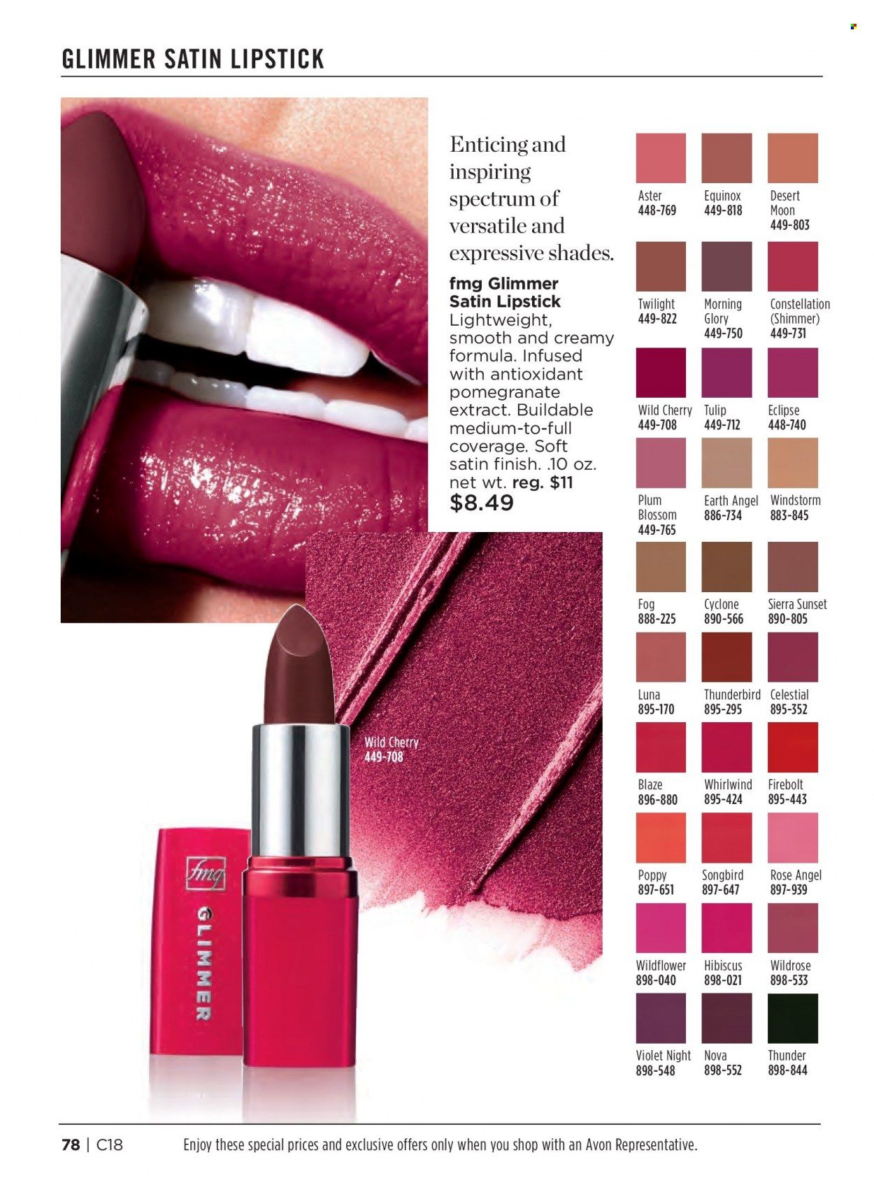 Avon Weekly Ad Flyer August 5 to August 12