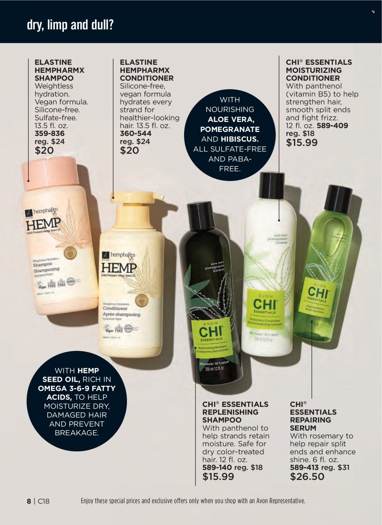 Avon Weekly Ad Flyer August 5 to August 12